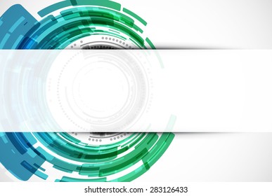 Abstract modern technology background. Vector
