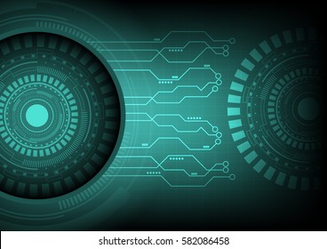 Abstract modern technology hi-tech background