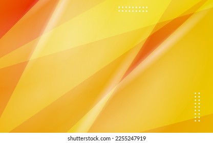 Resumen de tecnología moderna color naranja vector de fondo