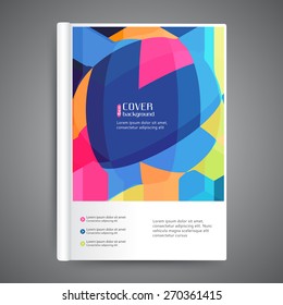 Abstract modern template cover books, brochures, annual reports, business background