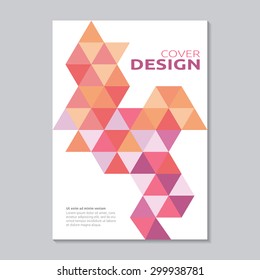 Abstract modern Template Cover Design