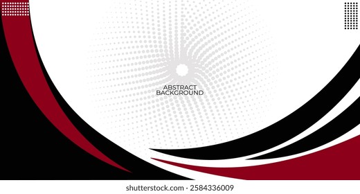 Abstract Modern template vector banner design dynamic  shape