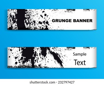 Abstract Modern Textured Banner . Vector Illustration . 