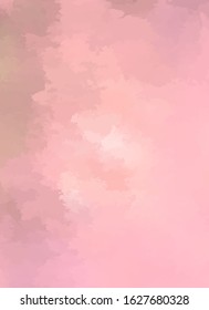 Abstract modern textured vector background, vertical format. Digitally generated contemporary wallpaper. Light  pastel pink backdrop.