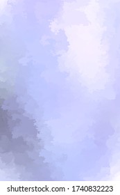 Abstract modern textured vector background, vertical format. Digitally generated contemporary wallpaper. Light  pastel blue backdrop.