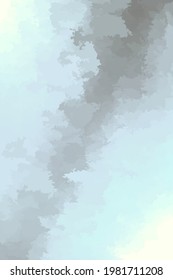 Abstract modern textured vector background, vertical format. Digitally generated contemporary wallpaper. Light blue pastel backdrop.