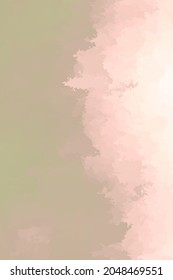 Abstract modern textured vector background, vertical format. Digitally generated contemporary wallpaper. Light peach pink pastel backdrop.