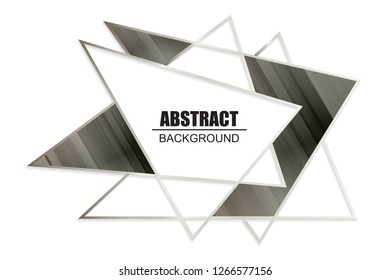 Abstract modern tiangle background