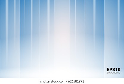 Abstract Modern Trendy Blue Background. Effect Realistic Design Elements. Vector Illustration.