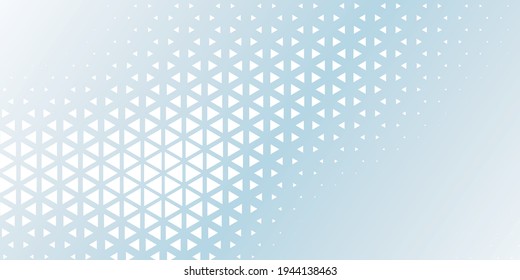 plantilla abstracta de fondo de forma geométrica de triángulo moderno con color blanco y azul. ilustración vectorial
