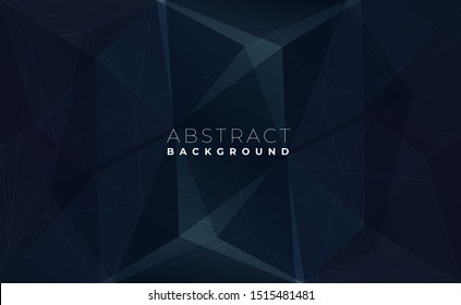 Abstract modern triangle polygonal background, vector illustration.