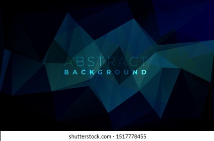 Abstract modern triangle polygonal background, vector illustration.
