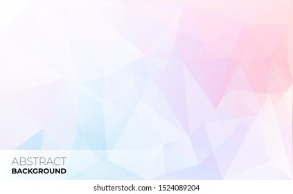 Abstract modern triangle polygonal background, vector illustration.