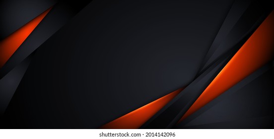 Abstract modern triangles red and dark blue innovation concept design background. Technology concept. Vector illustration.