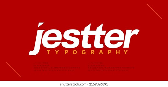Abstract modern urban alphabet fonts. Typography sport, game, technology, fashion, digital, future creative logo font. vector illustration - Shutterstock ID 2159826891