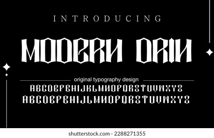 Abstract modern urban alphabet fonts. Typography sport, technology, fashion, digital, future creative logo font. vector illustration