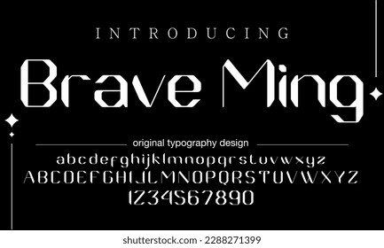 Abstract modern urban alphabet fonts. Typography sport, technology, fashion, digital, future creative logo font. vector illustration