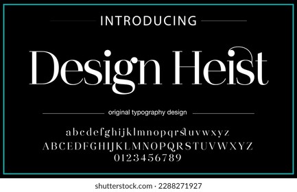 Abstract modern urban alphabet fonts. Typography sport, technology, fashion, digital, future creative logo font. vector illustration