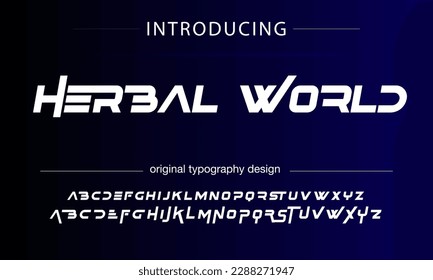 Abstract modern urban alphabet fonts. Typography sport, technology, fashion, digital, future creative logo font. vector illustration