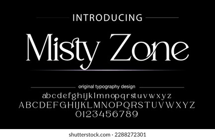 Abstract modern urban alphabet fonts. Typography sport, technology, fashion, digital, future creative logo font. vector illustration