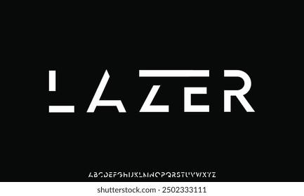 Abstract modern urban alphabet fonts. Typography sport, game, technology, fashion, digital, future creative logo font.