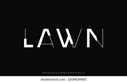 Abstract modern urban alphabet fonts. Typography sport, simple, technology, fashion, digital, future creative logo font. vector illustration