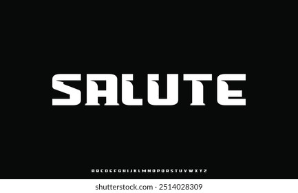 Abstract modern urban alphabet fonts. Typography sport, technology, fashion, digital, future creative logo font.