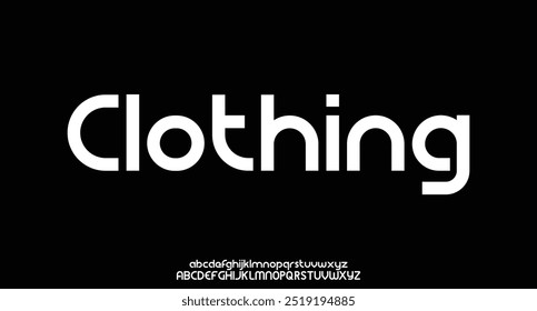 Abstract modern urban alphabet fonts. Typography sport, technology, fashion, digital, future creative logo font. vector illustration