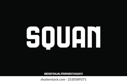 Abstract modern urban alphabet fonts. Typography sport, technology, fashion, digital, future creative logo font.