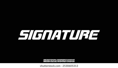 Abstract modern urban alphabet fonts. Typography sport, game, technology, fashion, digital, future creative logo font. vector illustration