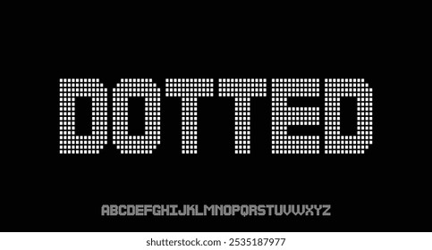 Fontes abstratas do alfabeto urbano moderno. Tipografia esporte, simples, tecnologia, moda, digital, fonte de logotipo criativo futuro. ilustração vetorial
