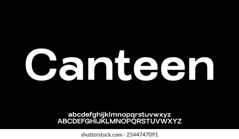 Abstract modern urban alphabet fonts. Typography sport, simple, technology, fashion, digital, future creative logo font. vector illustration
