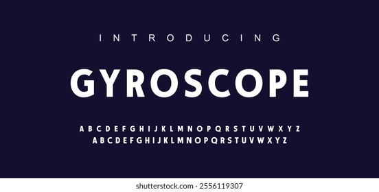 Abstract modern urban alphabet fonts. Typography sport, technology, fashion, digital, future creative logo font.