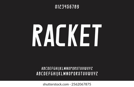 Abstract modern urban alphabet fonts. Typography sport, technology, fashion, digital, future creative logo font.