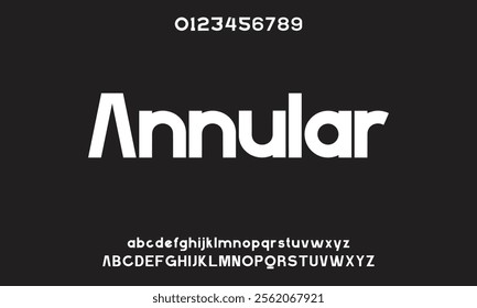 Abstract modern urban alphabet fonts. Typography sport, technology, fashion, digital, future creative logo font.