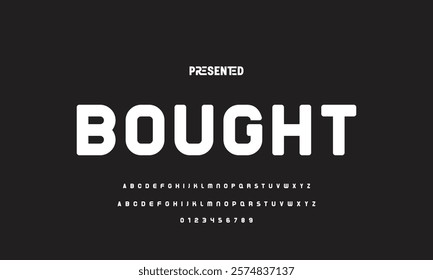 Abstract modern urban alphabet fonts. Typography sport, technology, fashion, digital, future creative logo font. vector illustration