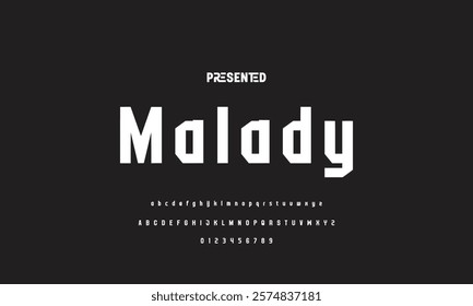 Abstract modern urban alphabet fonts. Typography sport, technology, fashion, digital, future creative logo font. vector illustration