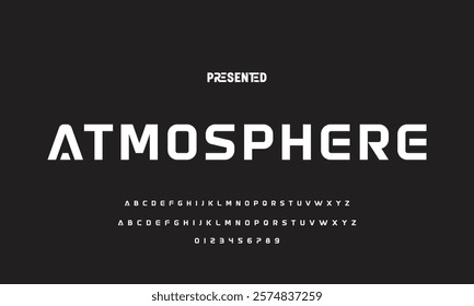 Abstract modern urban alphabet fonts. Typography sport, technology, fashion, digital, future creative logo font. vector illustration