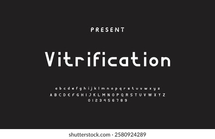 Abstract modern urban alphabet fonts. Typography sport, technology, fashion, digital, future creative logo font.
