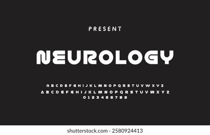 Abstract modern urban alphabet fonts. Typography sport, technology, fashion, digital, future creative logo font.