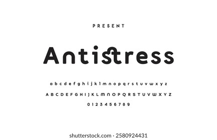 Abstract modern urban alphabet fonts. Typography sport, technology, fashion, digital, future creative logo font.