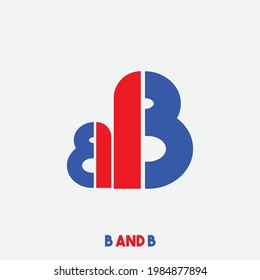 abstract modern urban logo letter b. Typography sports, technology, fashion, digital, future creative logo font. vector illustration