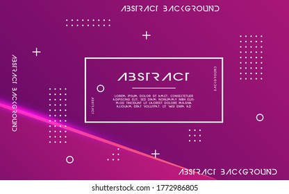 abstract modern vector background banner, with purple line, digital template vector illustration.