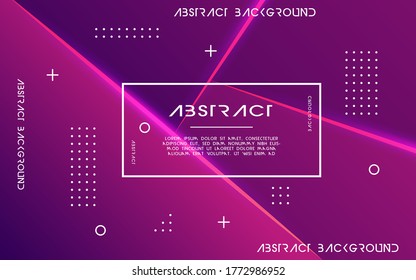 abstract modern vector background banner, with purple line, digital template vector illustration.