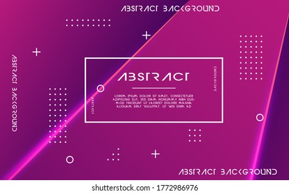 abstract modern vector background banner, with purple line, digital template vector illustration.