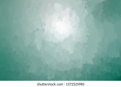 Abstract modern vector background, horizontal format. Digitally generated contemporary wallpaper. Muted green backdrop.
