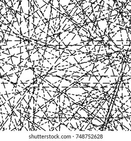 Abstract and modern vector background with interrupted lines