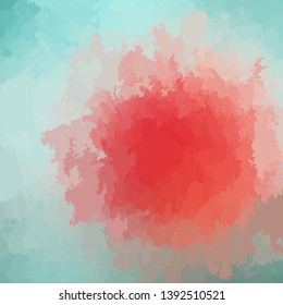 Abstract modern vector background, square format. Digitally generated contemporary wallpaper. Vibrant red and blue backdrop.