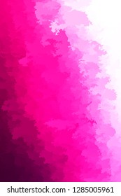 Abstract modern vector background, vertical format. Digitally generated contemporary wallpaper. Vibrant pink and white backdrop.