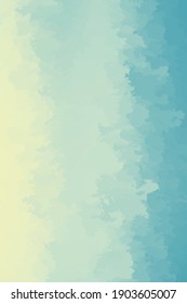 Abstract modern vector background, vertical format. Digitally generated contemporary wallpaper. Yellow and teal backdrop.